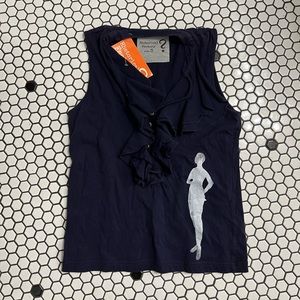 NWT rhetorical factory sleeveless top size small